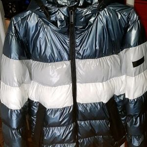 Size medium Michael Kors shiny puffer jacket